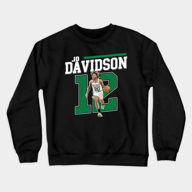 JD Davison Crewneck Sweatshirt by WYATB Art